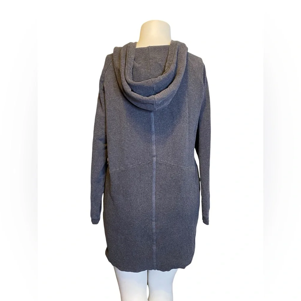 Beaumont Organic Cotton Hooded Sweater Dress Women’s Size L - Picture 3 of 13